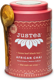 Justea African Chai - in blik