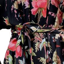 Imbarro Kimono Royal Paradise Black