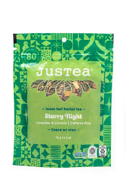 Justea navulverpakking Starry night/ avond thee