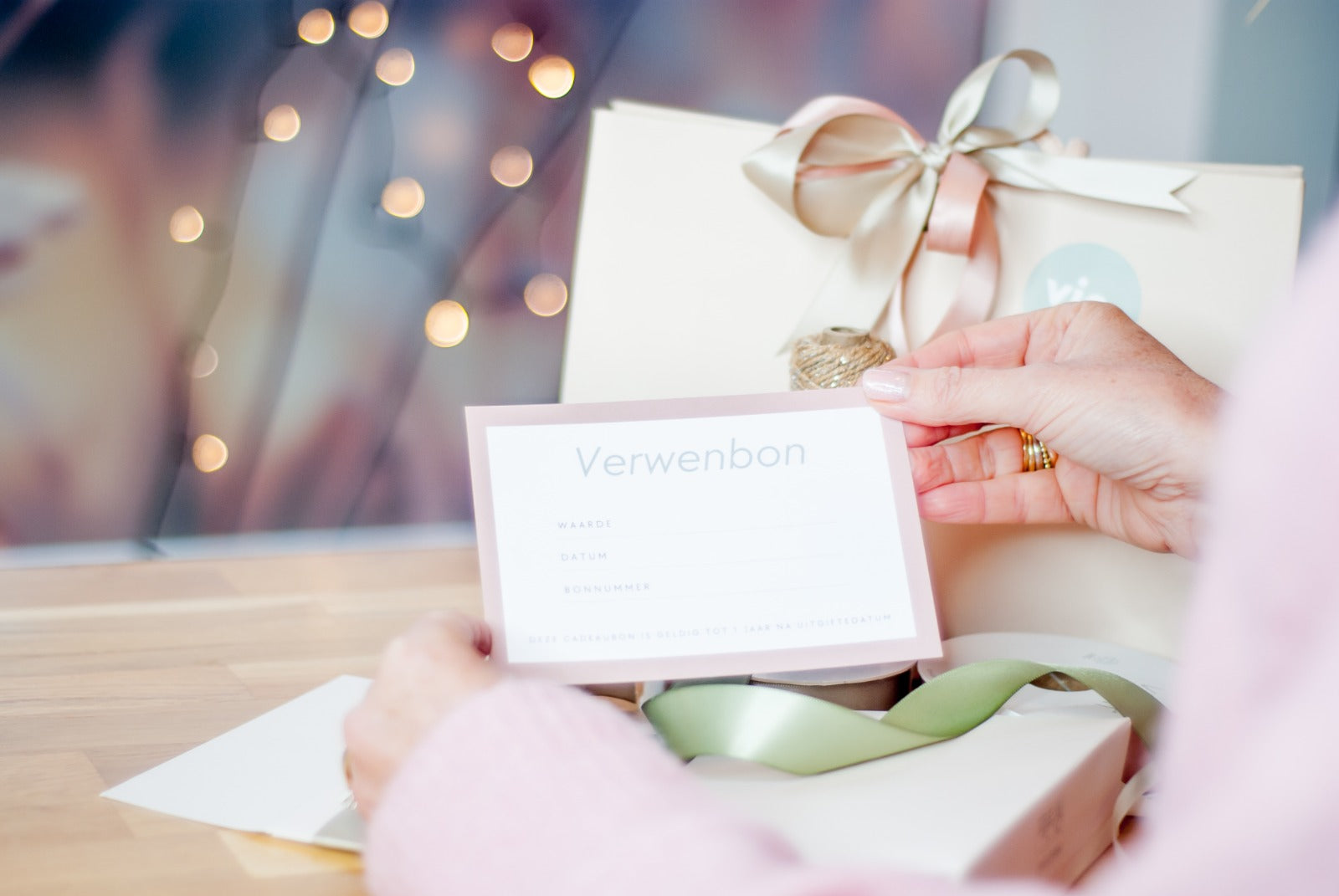 Luxe verwenbon – Fysiek & Mooi Verpakt