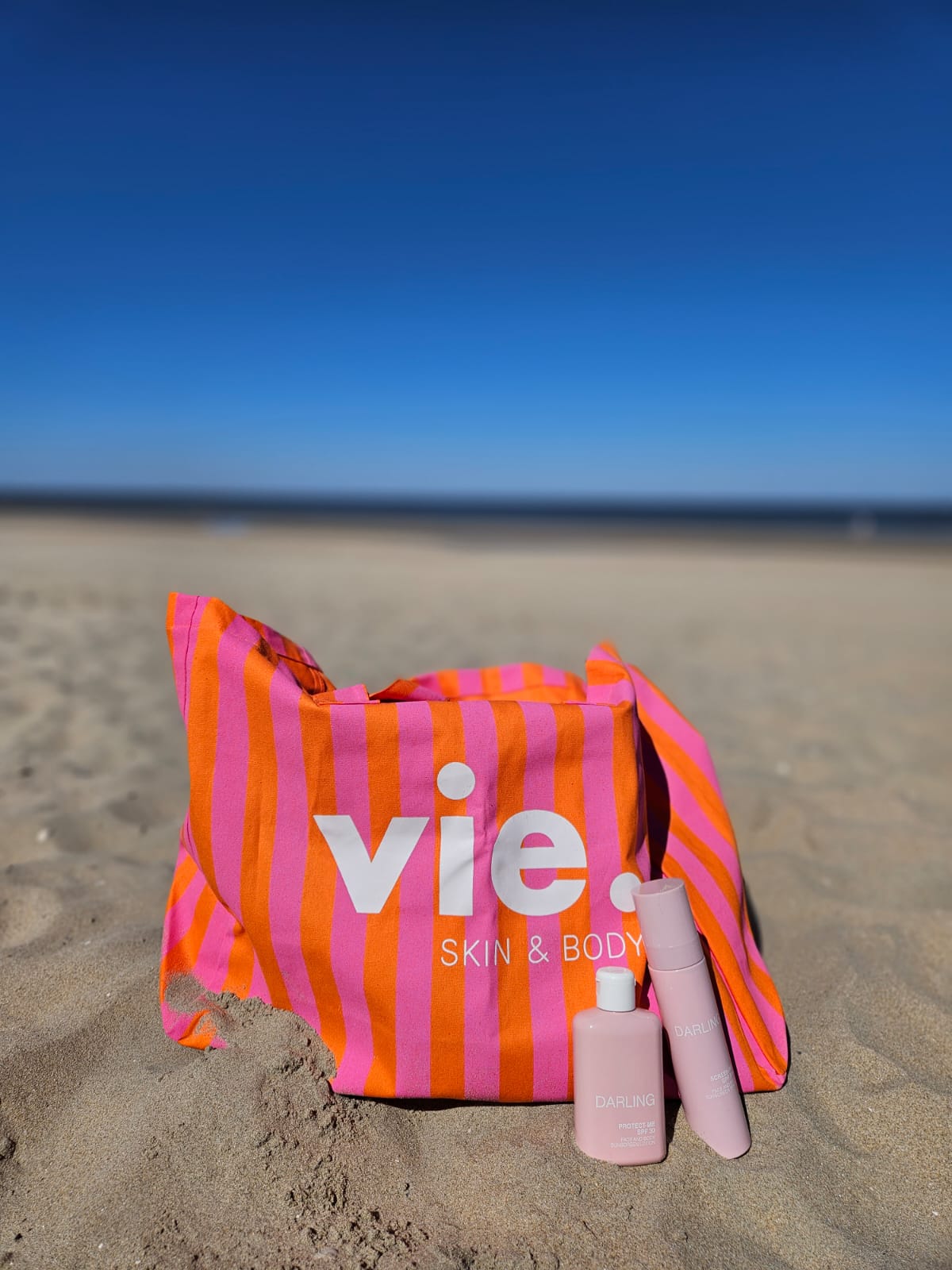 Vie Strandtas - GRATIS bij 3 SPF producten
